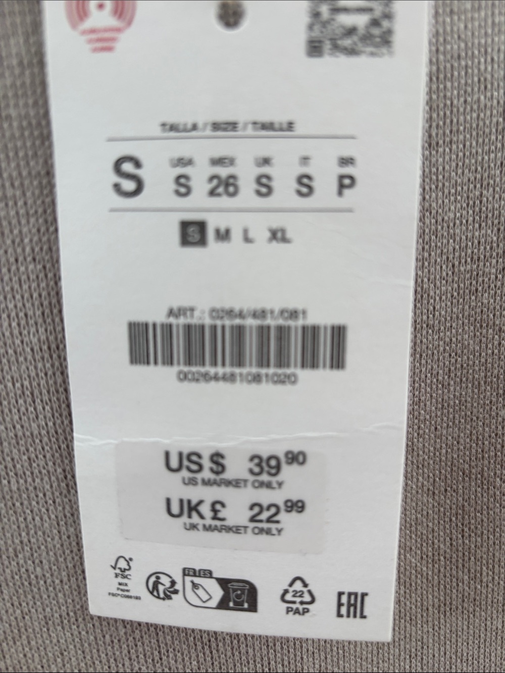 Zara Dusty Mauve Knit Maxi Skirt - Picture 6 of 6